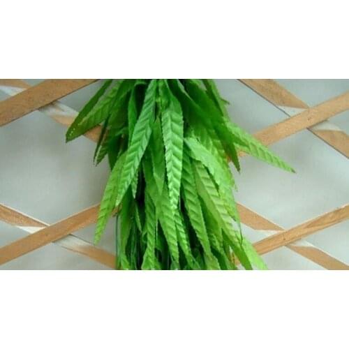 180 Meter Artificial Green Willow Simulation Silk Willow Leaf Flower Vine for Home Decoration FREE SHIPPING