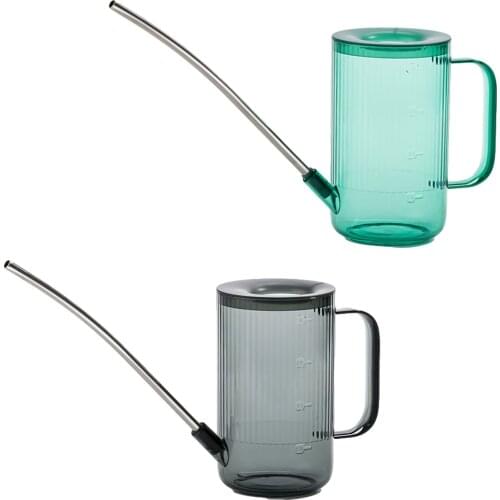 1L Long Mouth Watering Can Practical Flowers Gardening Tools Watering Pot Plastic Plant Sprinkler Potted Home Kettle Irrigation