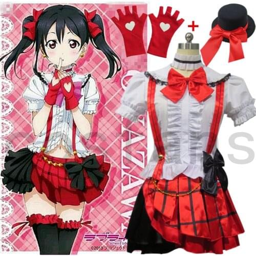 Love Live! School Idol Project Nico Yazawa Cosplay Costumes Stage Performance Costume Muse Group Member Uniform Custom in stock