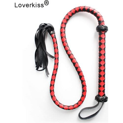 Loverkiss Bdsm Bondage Sex Whip role Playing Adult Games Sex Tool for Sale Whips and Paddles Flogger Erotic Toys Sex Products