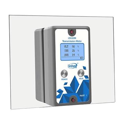 LS110H Split Transmission Meter With IR Rejection 1400nm For Automobile Metal Film Installed Glass Front Wind shiled