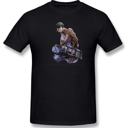 Man Levi Ackerman Salute - Attack In Titans Eren Jaeger,Armin Arlert,Erwin Smith,Survey Corps fitness Funny Graphic shirt