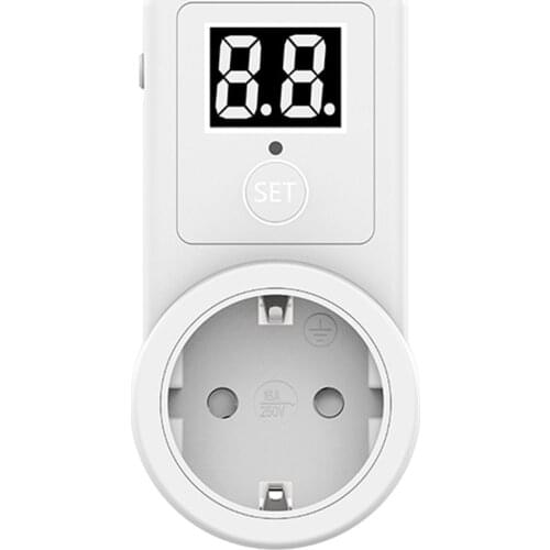 Countdown Switch Two Digit Display Countdown Timer Time Control Telephone Battery Electric Vehicle Charging 10A EU Plug