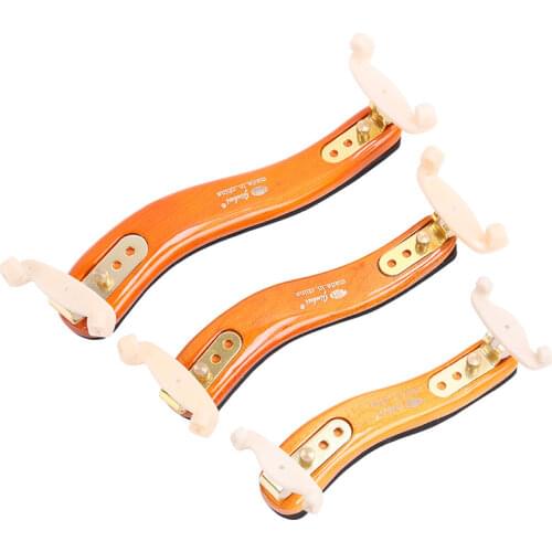 Violin Shoulder Rest Shoulder Mount with Silicone Rubber Feet & Foam Padding Adjustable Feet for 4/4 3/4 1/2 1/4 1/8 Violin