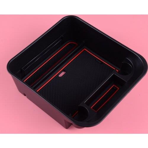 Armrest Storage Box Central Console Plastic Tray Organizer Pallet Fit for Land Rover Discovery 4 2010 2011 2012 2015 2016