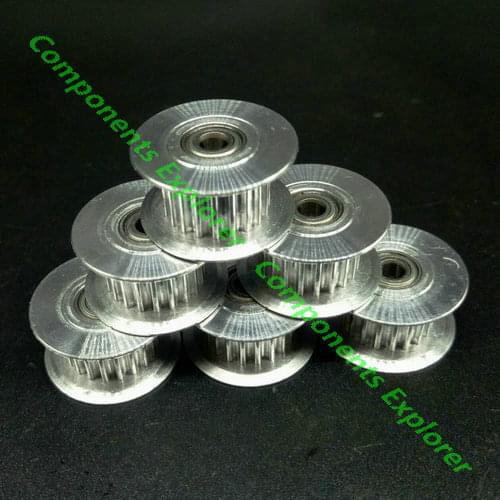 GT2/2GT Idler Pulley for HyperCube Evolution,20 Teeth 3mm bore,7mm teeth width,6pcs /lot