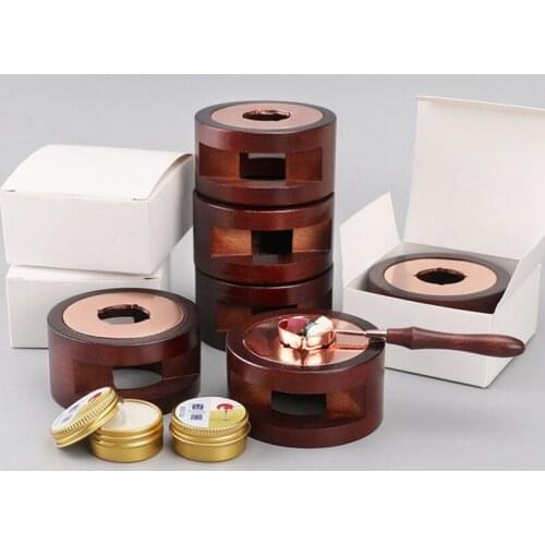 Warmer Wax Sticks Melting Glue Furnace Tool Stamp Wax Seal Beads Sticks Stove Pot For Wax Seal Stamp Candle