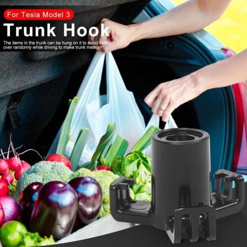 IN STOCK Trunk Hook For Tesla Model 3 Practical Durable Car Bolt Cover Mounting Holder Rear Trunk Hooks Model3 Car Accessories