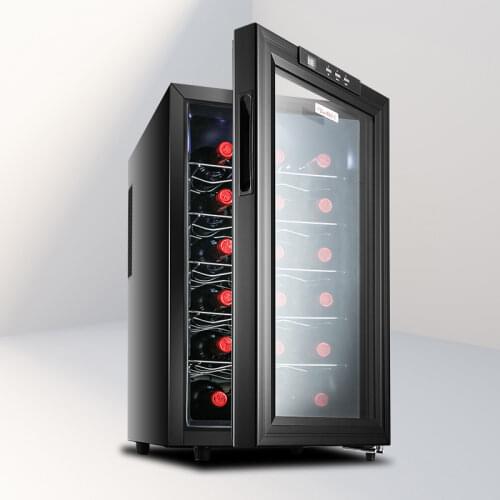 6 Layers Large JC-48BW Constant Temperature Wine Refrigerator Commercial Bar Wine Cabinet Home Small Tea Electronic Refrigerator