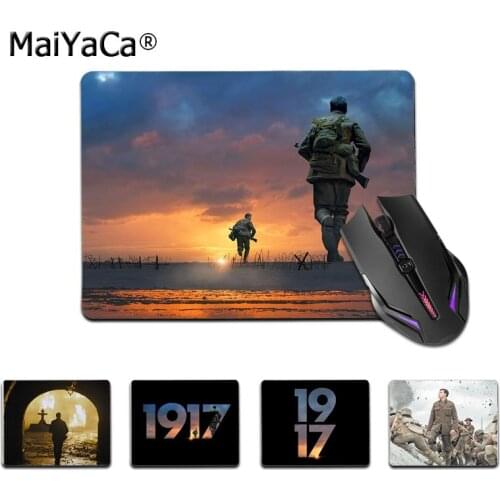 Maiyaca High Quality movie 1917 Anti-Slip Durable Silicone Computermats Smooth Writing Pad Desktops Mate gaming mouse pad