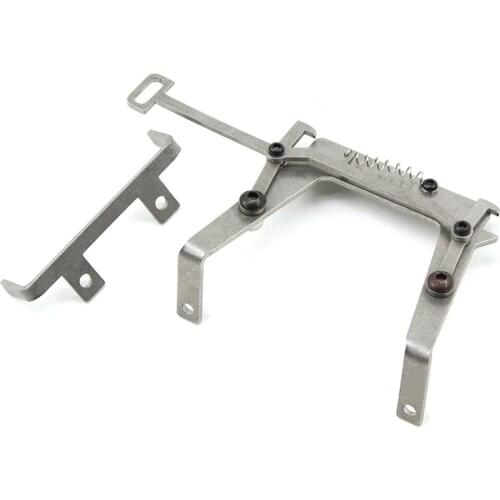 1set Stainless Steel Simulation Front Buckle for TAMIYA 1/14 Scania For Benz MAN Volvo RC Trailer Truck Tractor Car Spare Parts