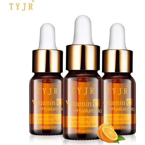 10ml Vitamin C Hyaluronic Liquid Anti-aging Moisture Whitening VC Essence Oil Facial Care 10ml SSwell