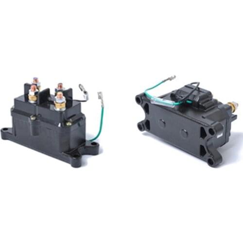 12V ATV/UTV Winch Relay Solenoid Contactor Switch Handlebar Control Line