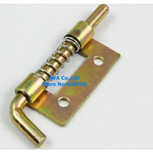 20 Pieces 5.4cm Fixed Type Metal Lock Spring Loaded Barrel Bolt Latch / Left
