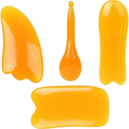 4/5/8pcs Scraping Plate Guasha Board Set Massage Acupuncture Tool for Face Body health care tools Reduces soreness TK-ing