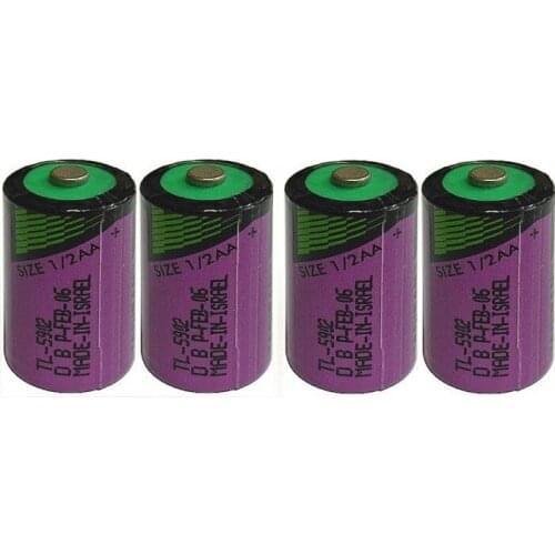 4pcs/lot New high quality TL-5902 1 / 2AA ER14250 SL350 3.6V 1/2 AA PLC lithium battery