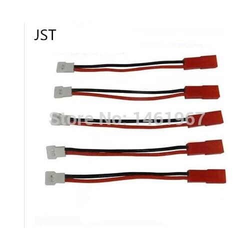 Menton 50 PCS RC Model Universial JST Charging Converting Cable