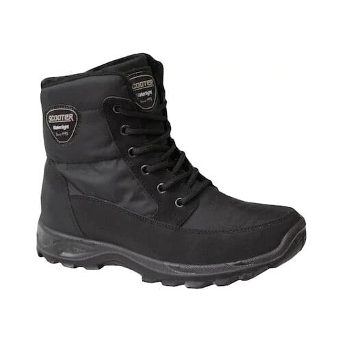 Black Waterproof Casual Womens Boots Scooter Z5548TS - High Quality-Made in Turkey / Shipping from Turkey