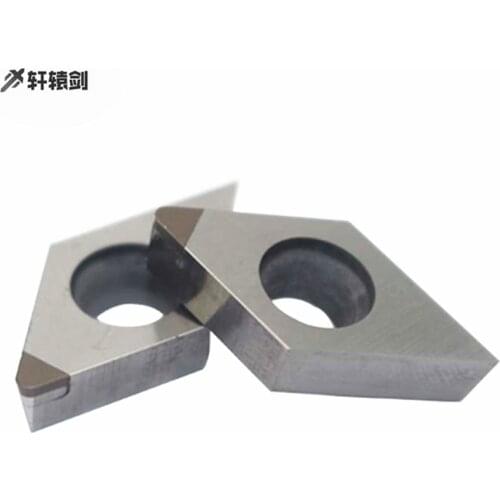 DCGT070202 070204 CBN DCGT11T304 PCD DCGT11T308 DCMT11T304 Welded diamond-like inner hole blade Internal CNC tool Aluminum