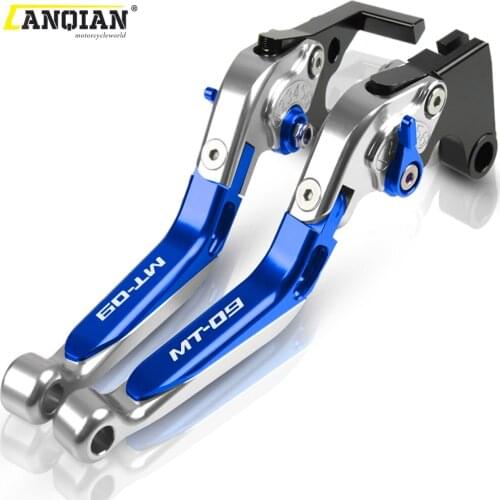 For YAMAHA MT-09 MT09 MT 09 TRACER 2015 2016 2017 2018 2019 2020 Motorcycle CNC Adjustable Folding Extendable Brake Clutch Lever