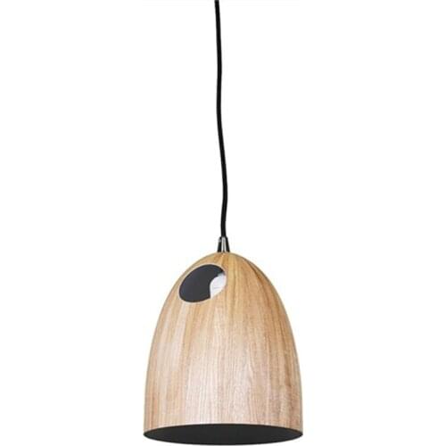 Oak Pendant Lights Wood Pendant Lamp Natural Minimalist Suspension Living Room Bedroom Office Droplight Lustres PL408