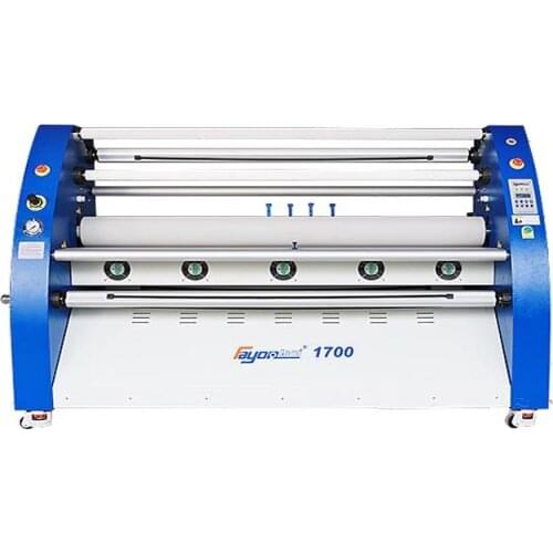 Double Side Heater Hot Industrial Laminator 5.5 Feet , High Speed Hot Film Laminating Machine