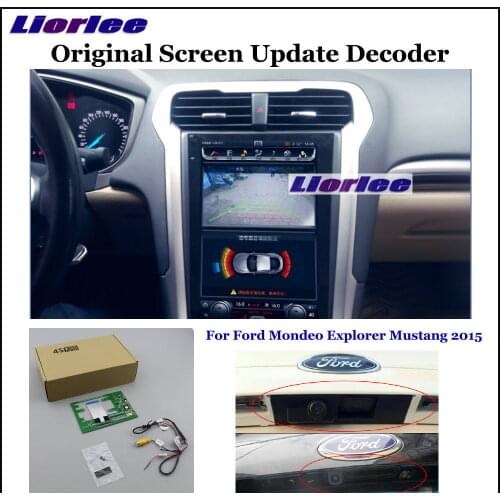 HD Reversing Parking Camera For Ford Mondeo MK5 Explorer Mustang 2017 2018 2019 2020 Rear View Backup CAM Decoder Accessories