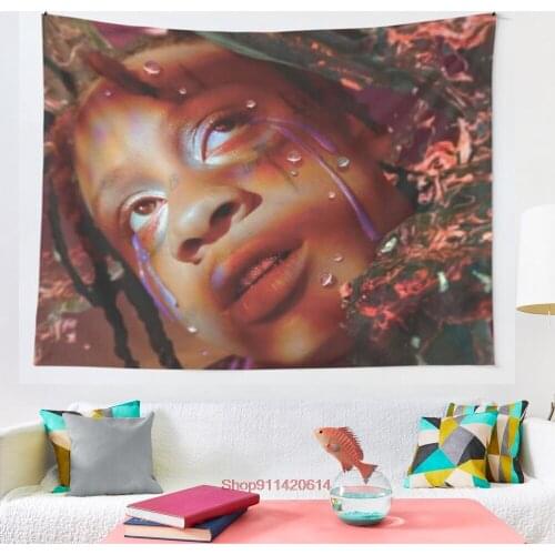 Love letter to you Trippieredd tapestry Psychedelic Colorful Wall Hanging Tapestries Dorm Wall Art Yoga Mat