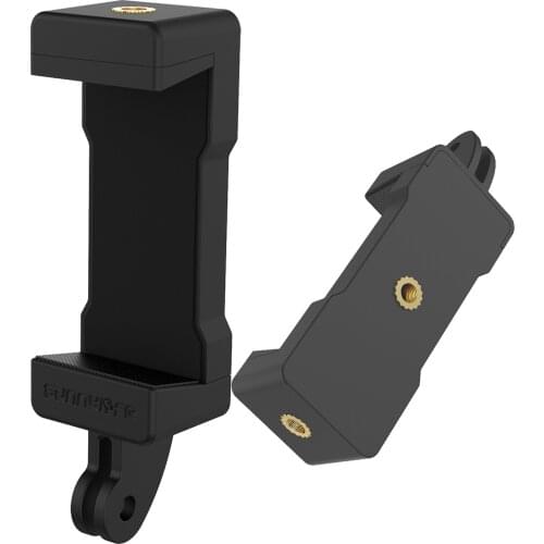 Multifunctional Phone Clip Stand Action Camera Adapter Mount With 1/4 Screw Hole Selfie Stick Holder For Accessories