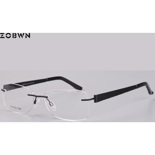 Fashion Optical Eyeglasses Frame myopia Rimless Metal Women Spectacles Eye glasses Oculos de Grau Eyewear Prescription Eyewear