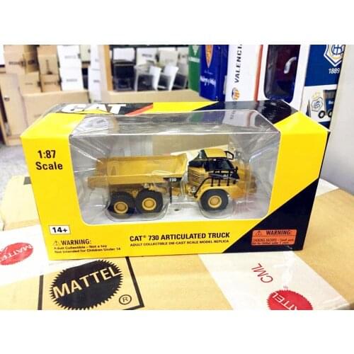 Norscot HO 1/87 Caterpillar Cat 730 Articulated Truck Diecast Model 551301