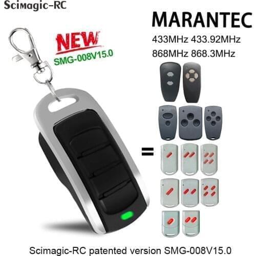 Electric Garage Remote Control For Marantec D302/304/313/312 Clone 868MHz 433MHz