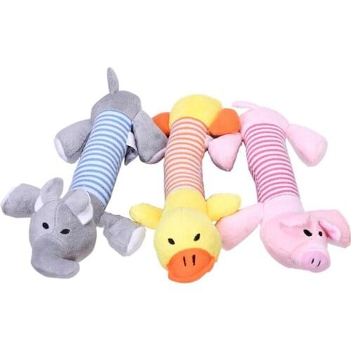 Dog Cat Pet Chew Toys Canvas Durability Vocalization Dolls Bite Toys for Dog Accessories Pet Dog Products High Quality CuteToys
