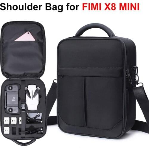 Shoulder Bags for FIMI X8 MINI Drone Storage Hand Bag Travel Portable Protective Dustproof Portable Box Carring Case Accessory