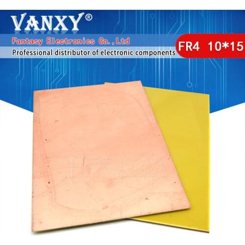 1pcs FR4 PCB 10x15cm 10*15 Single Side Copper Clad plate DIY PCB Kit Laminate Circuit Board