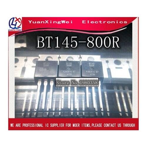 10pcs/ BT145-800R BT145-800 BT145 25A 800V TO220