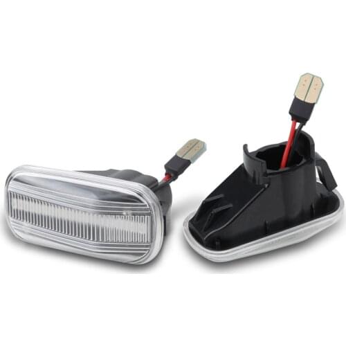 2 Pcs Dynamic Amber LED Side Marker Turn Signal Light For Honda CRV Accord Civic City Fit Jazz Stream HRV S2000 Odyssey Integra