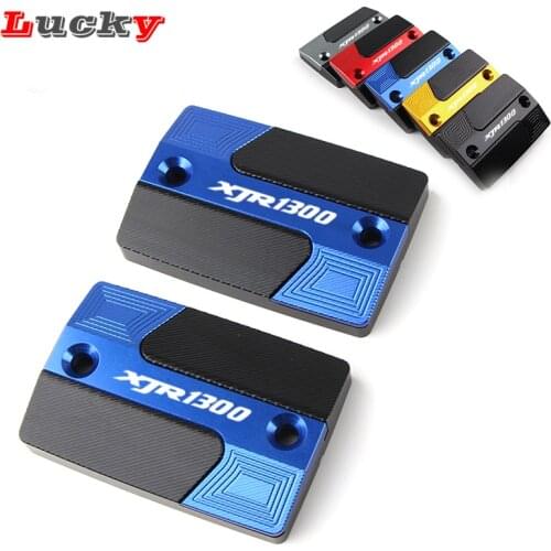 For YAMAHA XJR1300 XJR 1300 High Quality New Motorcycle Aluminum Accessorie CNC Front Brake Fluid Reservoir Oil Tank Covers Cap