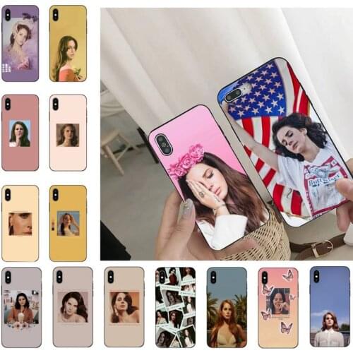 Sexy singer model Lana Del Rey Phone Case For iPhone 11 8 7 6 6S Plus 7 plus 8 plus X XS MAX 5 5S XR 12 11 Pro max se 2020 Cover