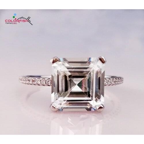 Rings With Cubic Zirkonia For Women COLORFISH China