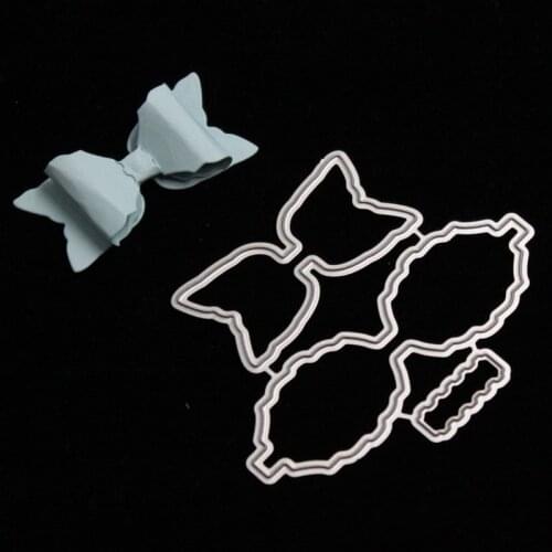 KSCRAFT Bow-knot Metal Cutting Dies Stencils for DIY Scrapbooking/photo album Decorative Embossing DIY Paper Cards