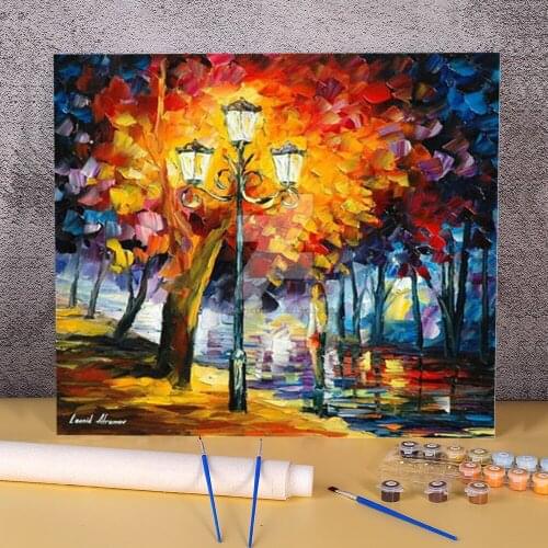 Meditation Coloring By Numbers Painting Package Oil Paints 50*70 Canvas Pictures Wall Decoration For Kids Handicraft