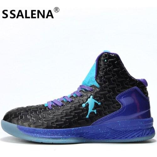 Men Cushioning Original Basketball Shoes Outdoor Sport Athletic Shoes Lace Up Breathable High Top Basketball Shoes AA11870