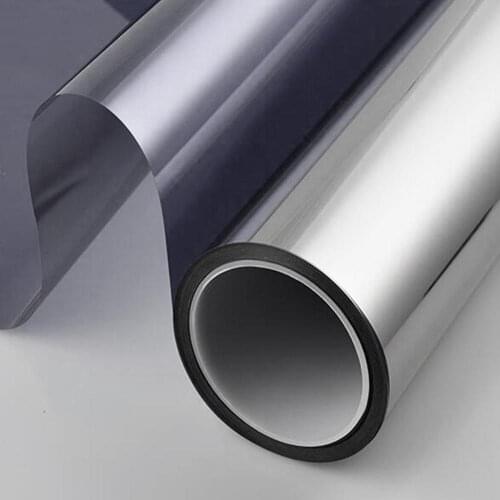 One Way Mirror Film Privacy Self Adhesive Residential DIY Cover Control Ultimate Reflection Anti UV Windows Heat Glare Cont T8P4