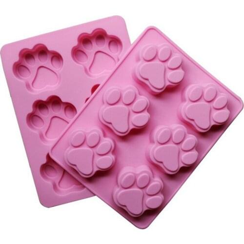 Cats Paw Silicone Cake Mold Chocolate Cookies Decorating Soap Tools Kitchen Fondant Cooking Accessories New -39