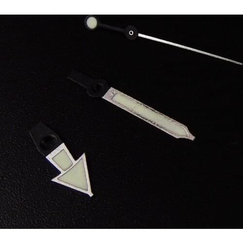 Super luminous C1 C3 watch hands parts fit for SKX 4R35 7S26 NH35 NH36 automatic movement wristwatch needles arrow