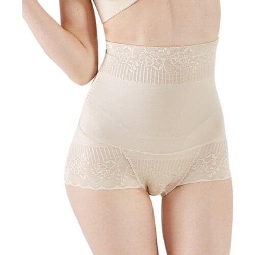 New Summer Postpartum Ultra-thin Belly Underwear High Waist Hip Stomach Abdomen Underwear Female Body Shaping Wear