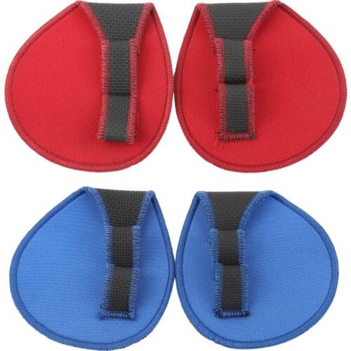 1pair Anti Skid Weight Lifting Training Gloves Fitness Sports Dumbbell Grips Pads Gym bench Press Exercises Hand Palm L6