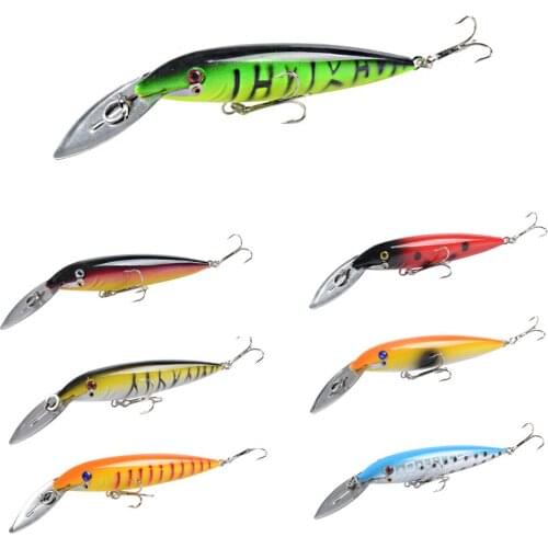 1pcs Sinking Fishing Lure 14cm 16.2g Minnow Crankbait Wobblers Perch Artificial Bait Pike Carp Bait Swim Bait Fishing Pesca