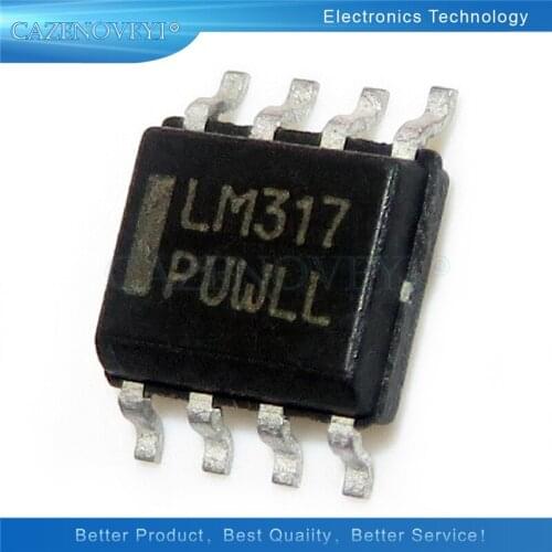 10pcs/lot LM317DR SOP-8 LM317LM SOP LM317 LM317LMX LM317DR2G LM317LDR2G SOP8 In Stock